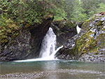 Olympic Peninsula Waterfall Trail on the Olympic Peninsula in Washington